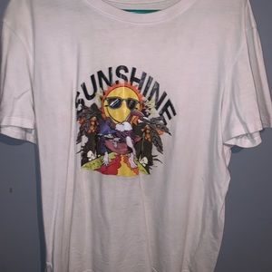 White sunshine t-shirt